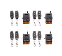 4X 433MHz 220V Interruttore di Telecomando Della Pompa 'Acqua 1Ch 30A Modulo Ricevitore /OFF Trasmettitore RF Wireless per Ventola LED Leggera