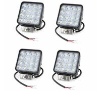 4X 48W LED LUCE LAMPADA FARO DA LAVORO 12V FARETTO AUTO BARCA FUORISTRADA