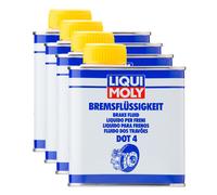 DOT4 4x 500 ML Liquido Freni Liqui Moly per Adly/Herchee Aeon Can-Am Cectek