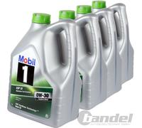 4X 5L MOBIL-1 ESP LV 0W30 OL Adatto Per ACEA C2 A5/B5 WSS-M2C920-A API SL
