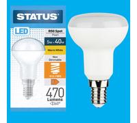 4X 5W (=40W) R50 Riflettore Spotlight LED E14 SES Piccola Lampadina A Vite