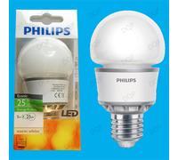 4x 5W Philips LED Ultra Bassa Energia GLS Globo Lampadine, Es, E27 Vite Lampade