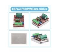 4X 6-60V 400W BLDC Trifase Controller Motore Brushless PWM Hall Scheda Driver di Controllo Motore 12V 24V 48V