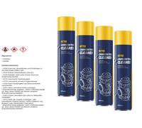 4X 600Ml MANNOL Pulitore Per Carburatori 9970 Spray Per Pulizia Ugello