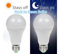 4x 6W LED GLS Tramonto Till Alba Sensore Es E27 Sicurezza Notte Lampadina 2700K