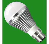 4X 8W (=40W) LED A60 Eveready GLS Globe Lampadine, Bayonetta, BC, B22