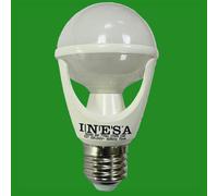 4X 8W =58W Lampadine LED GLS UFO Globe Dimmabili 2700K Attacco Edison ES E27 [EEK: A]