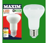 4x 9W=60W LED R63 Riflettore Faretto 2700K Bianco Caldo Es E27 Lampadine