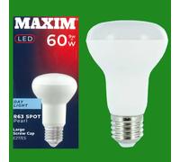 4x 9W=60W LED R63 Riflettore Lampadine Faretti 6500K Luce Bianca Es E27 Vite
