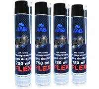 4x AABCOOLING Compressed Gas Duster FLEX 750ml PURIFICATORE D'ARIA COMPRESSA ...