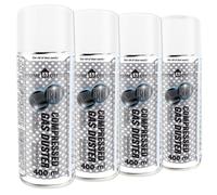 4x AABCOOLING H&O Compressed Gas Duster 400ml SPRAY DETERGENTE SPRAY PRESSION...