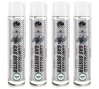 4x AABCOOLING H&O Compressed Gas Duster 600ml SPRAY DETERGENTE SPRAY ARIA...