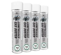 4x AABCOOLING H&O Compressed Gas Duster 750ml SPRAY DETERGENTE SPRAY PRESSION...