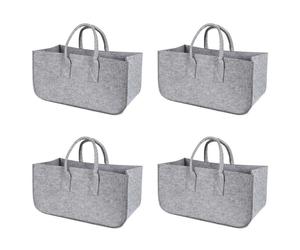 4X Accessorio Decorazione Elegante Borsa Portaoggetti Giornale Vestiti da P3801