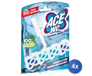 4x Ace Tavoletta Wc Solida Freschezza Marina Made In Italy