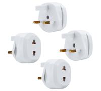 4x Adattatore di presa Set di 4 adattatori di alimentazione Schuko Convertitore