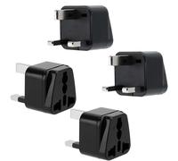 4x Adattatore di presa Set di 4 adattatori di alimentazione Schuko Convertitore