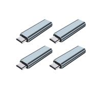 4X Adattatore Display Virtuale USB Tipo C DDC EDID Spina Fittizia Emulatore Display Senza Testa Carico Fittizio 4K A 60Hz
