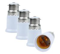 4x Adattatore zoccolo lampada Adattatore lampada Riformattazione