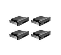4X Alloggiamento Interno Senza Vassoio da 5,25 Pollici III Alloggiamento Backplane per Disco Rigido Rack Mobile Hot-Swap per HDD da 2,5/3,5
