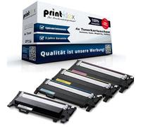 4x Alternative XL Cartucce Toner Per Samsung CLX-3305-FN Clt 406 K C M