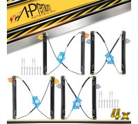 4x Alzacristalli Anteriore Posteriore L+R per Audi A8 4E2 4E8 4/5 Porte