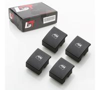 4x Alzacristalli Interruttore Pulsante Frontale + Posteriore SX + Dx per Opel H