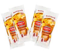 4X Amica Chips Eldorada Tradizionale Patatine Formato Multipack (6 Buste da 25g)