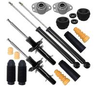 4x ammortizzatori a gas a pressione anteriori e posteriori, incluso il | Compatibile con: AUDI A3, SEAT LEON, TOLEDO II, SKODA OCTAVIA I, VW BORA I, GOLF IV