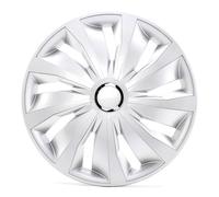 4x ARGO Copricerchi 14" Serie / Kit argento