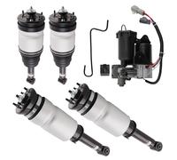 4x Aria Ammortizzatore Puntone + Compressore for Land Rover Discovery 3 4