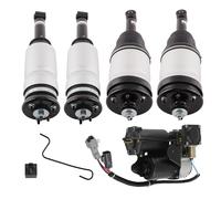 4X Aria Ammortizzatore Puntone + Compressore for Land Rover Discovery LR3 LR4
