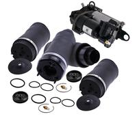4x Aria Sospensione Pneumatica Molla + compressore For Mercedes R W251 06-10