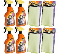 4x Armor All Universal-Reiniger Panno Innen-Reinigung Außen-reinigung Plastica