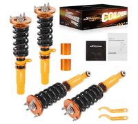 4x Assetto Regolabile Ghiera for BMW 5 Series E39 berlina 1995-03 Coilovers