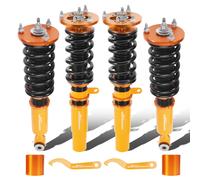 4x Assetto Regolabile Ghiera for BMW 5 Series E39 berlina 1995-03 Coilovers