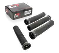 4x Auto Candela Filo Custodia Protettiva Scudo Termico Copertura Nera per mazda