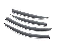 4x Auto Deflettori Finestra Laterale Visiere Pioggia Sopracciglio Guardie Parabrezza Per VW Per Jetta A6 6 Typ 1b 2011~2018 Per Auto Deflettori Aria