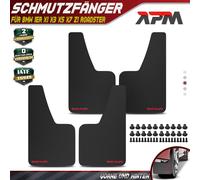 4x Auto Universale Parafango Paraspruzzi per BMW X1 X3 X5 X7 1er Z1 Roadster