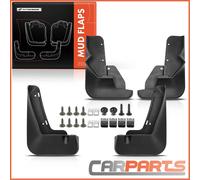 4x Auto Universale Parafango Paraspruzzi per Nissan Ariya FE0 Elettronico SUV