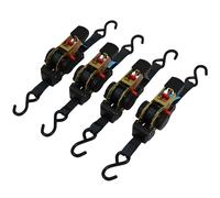 4x Automatico Cinghia Tensione 1,8m X 25mm 300/600 Dan Selbstaufrollend GANCI-S