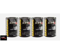 4x Bardahl XT4-S C60 10W-50 MOTO 4T Full Synthetic PolarPlus Racing Hypersport