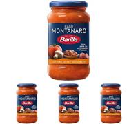 4x Barilla Sugo Ragù Montanaro Salsa Pronta con Salsiccia e Funghi 4x400g