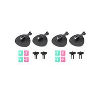 4X Base Adesiva Flessibile Universale per Supporto di Montaggio per X4, Base per Casco da Moto per /OSMO Action/per Go