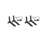 4x Base TV Universale In Acciaio per Schermo LCD da 32-65 Pollici con Supporto TV In Lega di Alluminio