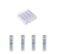 4x Batteria AAA Panasonic eneloop + Box Trasporto 800mAh Min 750mAh/ 1,2V/ NI-MH
