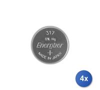 4x Batteria bottone marca Energizer modello 317