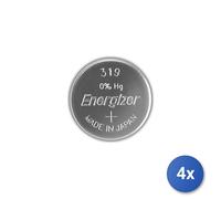 4x Batteria bottone marca Energizer modello 319