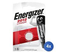 4x Batteria bottone marca Energizer modello CR2012 Lithium