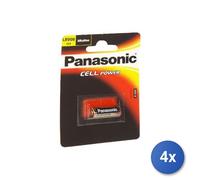 4x Batteria bottone marca Panasonic modello: LRV08 Alkaline LRV08L/1BE